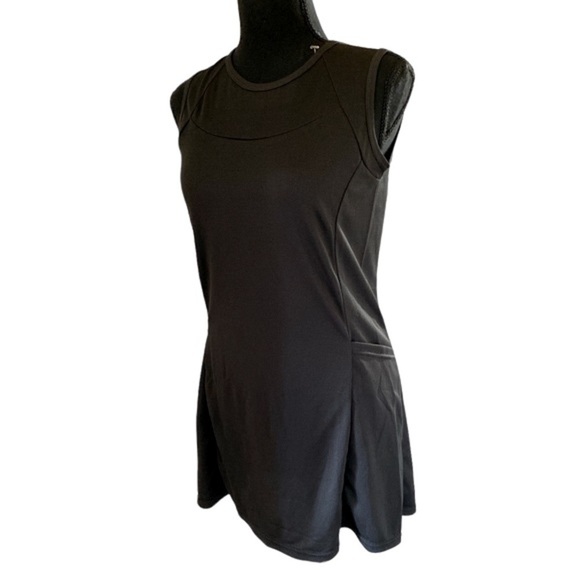 Workout Exercise Mini Dress with Boy Shorts XS NW…Gothic NWT Black 2 pc - Picture 3 of 11